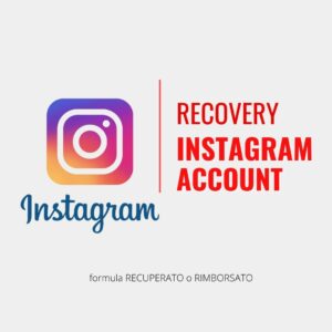 recuperare account instagram