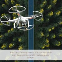 Servizio di marketing fotografico con drone