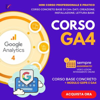 Corso GA4 (Google Analytics 4)