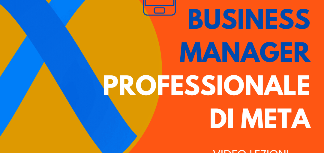 corso business manager professionale di meta